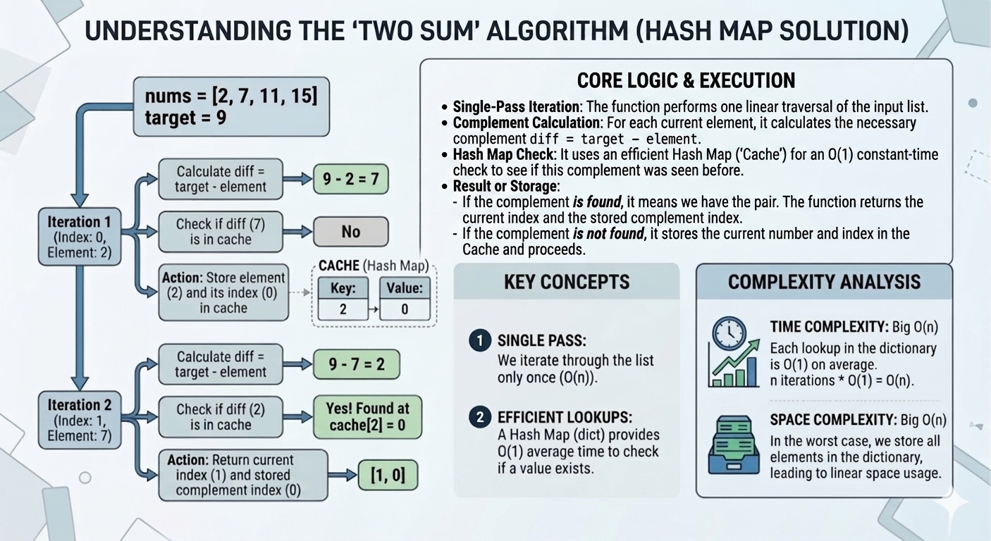 Two Sum Solution Pipeline